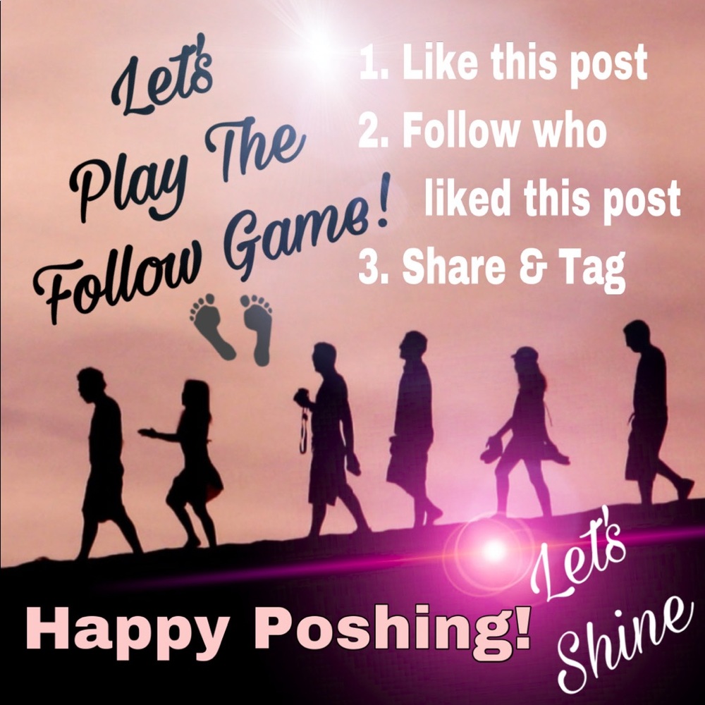 Follow Game | Poshmark Thank you for sharing!